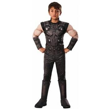Avengers - Disfraz de Thor Premium oficial para niños, infantil 3-4 años