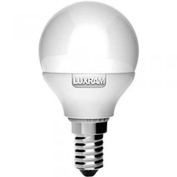 Bombilla 6,5w 4000k Hivision Esferica E14 806lm 8,1x4,5d