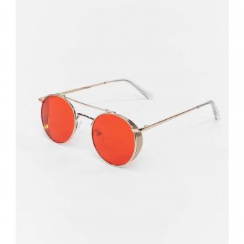 Urban Classics Chios Sunglasses Gold/Red One Size