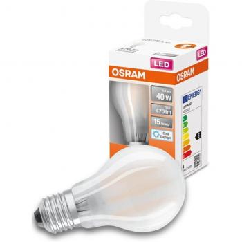 Bombilla LED E27 A60 4W 470lm Luz Fría 6500K