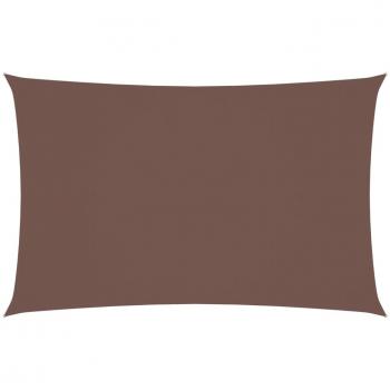 Sombrilla Oxford Rectangular 2x4,5 m Marrón