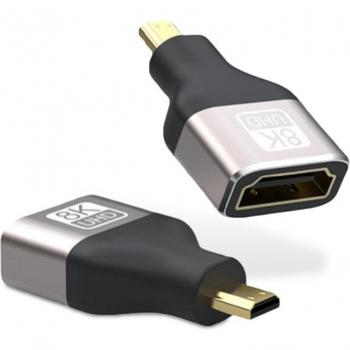 Adaptador HDMI PcCom Essential 8K V2.1 - Conexión de Alta Definición para Dispositivos Multimedia