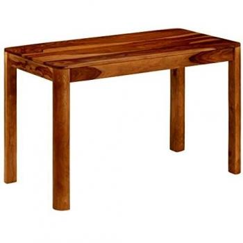 vidaXL Madera Maciza de Sheesham Mesa de Comedor 120x60x76 cm Mobiliario Hogar
