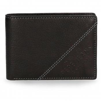 Pepe Jeans Heat Tarjetero, 11 cm, 0.09 Litros, Negro