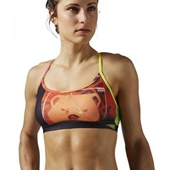 Reebok Crossfit - RCF Front Rack Bra W, color negro, talla L