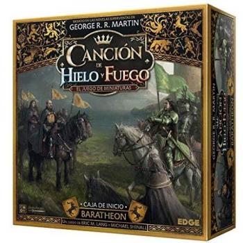 Edge Entertainment Canción de Fuego y Hielo el Juego de Miniaturas - Caja de Inicio Baratheon, EECMSI04