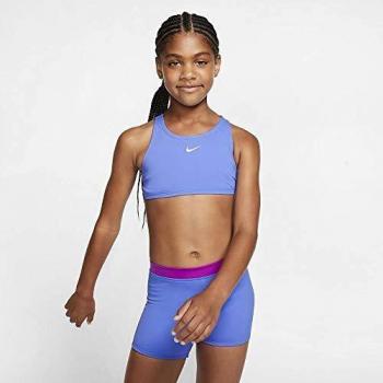 NIKE Crossback Sport Biki Bikini, Niñas, Sapphire, S