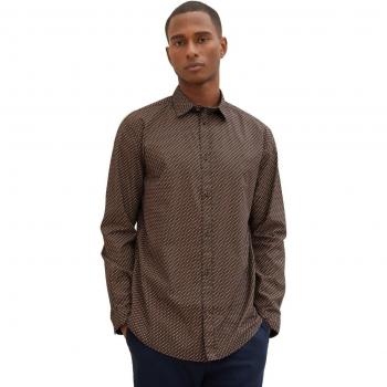 Camisa de hombre regular con estampado