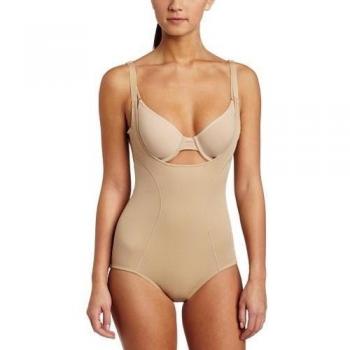 Maidenform Firm Control Open Bust Body Shaper - Beige XL