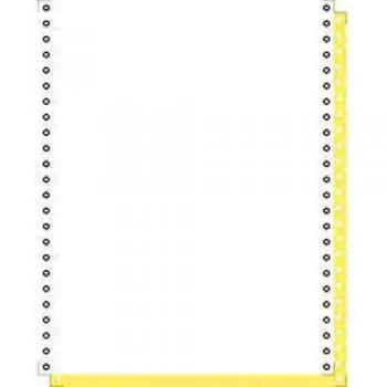 Papel Continuo Autocopiantes Exacompta 240 mm x 12 (30,48 cm) - Cartón de 1000 Hojas, 2 Plis, 56/57 g/m²