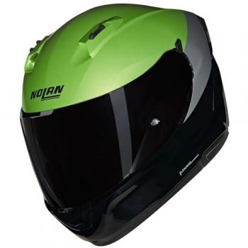 Casco Integral Nolan N60-6 Verniciatura Especial Negro-Gris-Verde Talla L