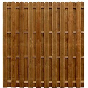 vidaXL Panel Valla Cuadrado Madera Pino Impregnada 170x170cm Pared Patio