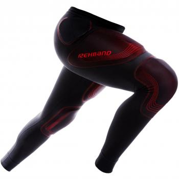 Rehband Compresión RX Contact Mallas Acolchada Blanco/Rojo Talla:Small