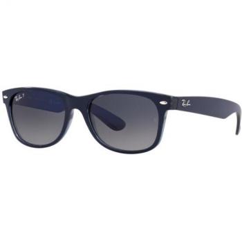 Ray-Ban RB2132 New Wayfarer 677432 Unisex Sunglasses Clear Size 55