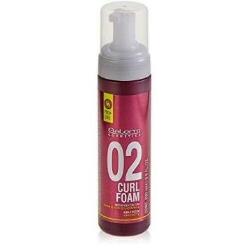 Salerm Cosmetics Curl Foam 02 Espuma Ligera de Fijación - 200 ml