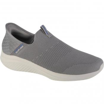 Skechers Slip-Ins Ultra Flex 3.0 Smooth Step Men's Grey Sneakers