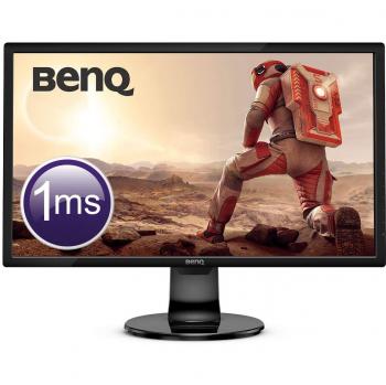 BenQ GL2460BH – Monitor Gaming LED de 24”, 1080p FHD, Tiempo de Respuesta de 1 ms, Eye-Care, HDMI, Sensor B.I. y Altavoces