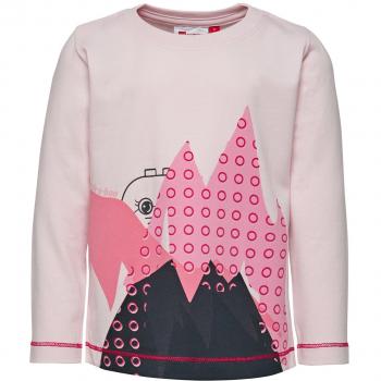 LEGO Wear Duplo Girl THEA 606-Langarmshirt, Camiseta de Manga Larga Bebé-para Niñas, Rosa