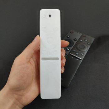 Funda de Silicona para Control Remoto de TV Inteligente Samsung con Versión de Voz UA55KU6300J UA65KS9800, 1 unidad