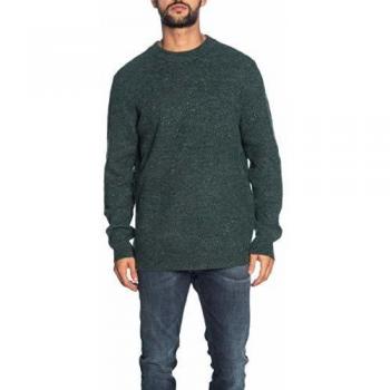 Only & Sons - Jersey de Cuello Redondo para Hombre, Color Verde Verde M