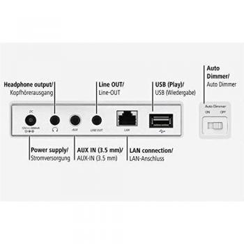 Hama Radio por Internet para Todos los Dispositivos, 115 m, Color Blanco