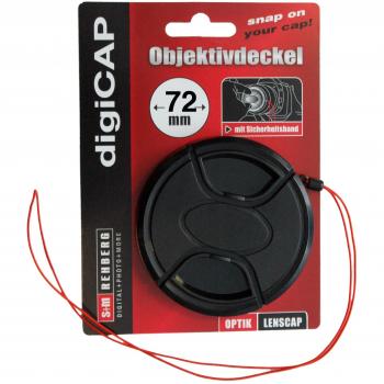 DIGICAP LC E 72 Snap-On Lentes Tapa frontal