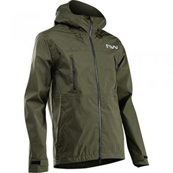 Chaqueta Hardshell Northwave Noworry Verde Oscuro para Hombre, Talla L