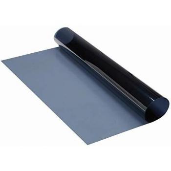 Foliatec Lámina Solar Midnight Reflex Dark - UV/Protección Calor, Dimensiones 76 x 300 cm