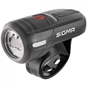 Sigma Sport - Aura 45 | LED bicycle light 45 lux | Battery-operated front light approved for road traffic in Germany