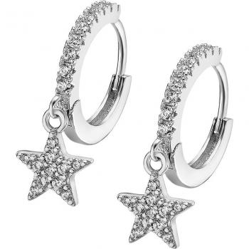 Pendientes Time Road WS03154 Plata Mujer