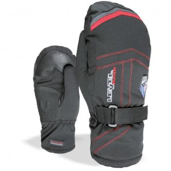 Level Heli jr - Guantes de esquĂ­ para niĂ±o, tamaĂ±o 6, 1 Rojo