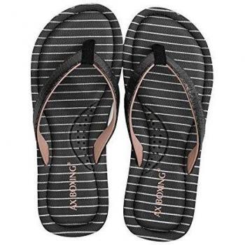 AXBOXING Chanclas Mujer Flip Flop Sommer Rayas de Moda Sandalias Verano Suave Playa Vacaciones Antideslizantes Tamaño 36-41
