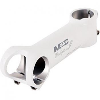 MSC Bikes SL01120W       Potencia Ultralight de Ciclismo, Blanco, 31.8 mm x 120 mm x 6º