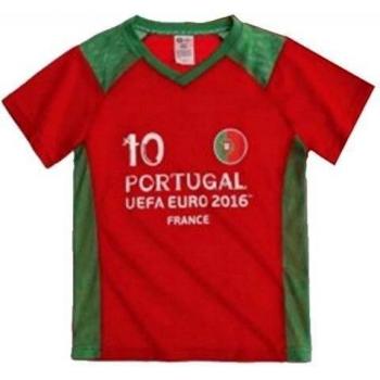 UEFA EURO 2016 - Camiseta de manga corta - para niño rojo 4 años