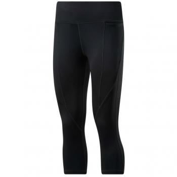 Leggings Reebok Wor Pp Capri Femenino Negro Noche GS1960
