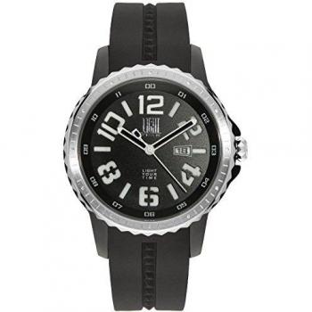 Reloj Unisex Light Time SPEED WAY (Ø 41 mm) Color Negro