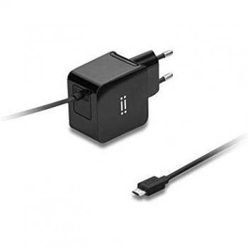 Cargador de Pared Samsung 2A con Cable Micro USB Integrado - Negro