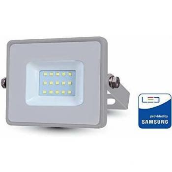 Faro LED SMD 10W 4000K IP65 Chip Samsung Color Gris 850Lm
