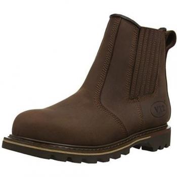 V12 Rawhide, Oiled Leather Safety Dealer, 09 UK 43 EU, Brown