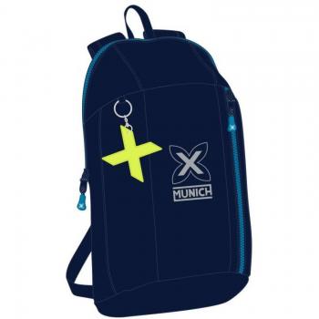 Safta Mini Mochila con Cremallera Vertical Munich Nautic