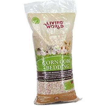 Living World Lecho Sanitario de Mazorca Corn Cobs Fresa -10 L