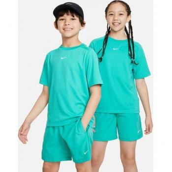 Nike Dri-Fit Multi Camiseta de Manga Corta para Niños - Turquesa