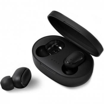 Auriculares inalámbricos Bluetooth 5.0 A6S con caja de carga Negro
