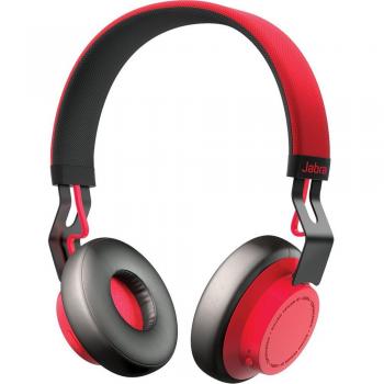 Jabra Move - Auriculares cerrados Bluetooth inalámbrico, rojo