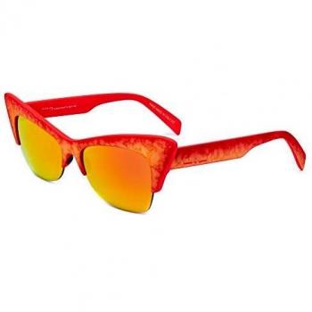 Italia Independent II 0908 055.063 Women’s Sunglasses Red Size 52