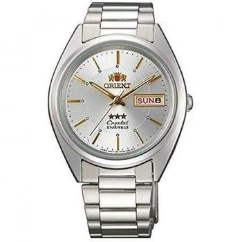 Orient Reloj Analógico para Unisex Adultos de Automático con Correa en Acero Inoxidable FAB00006W9