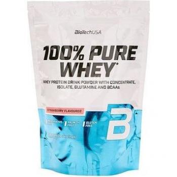 BioTechUSA 100% Pure Whey Strawberry 454g