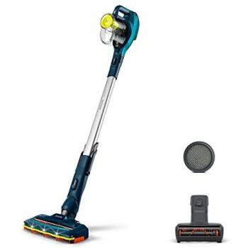 Philips fc6727/01 Speedpro aspirador escoba multifunción inalámbrico rápido – Autonomía 40 min, cepillo 180 ° con LED