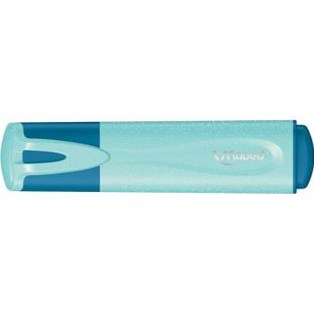 Marcador Textmarker Glitter Pastel Verde Maped