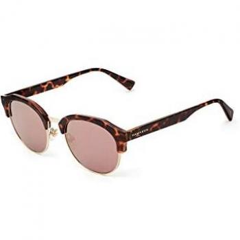 HAWKERS Classic Rounded Gafas de sol, Carey/Rosa Dorado, One Size Unisex Adulto